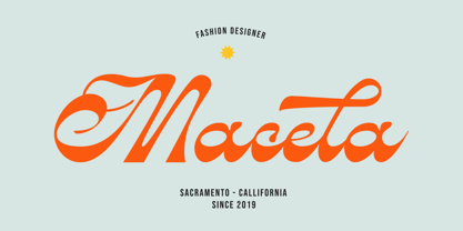 Abiglia Font Poster 5