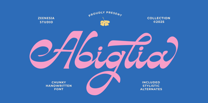 Abiglia Font Poster 1