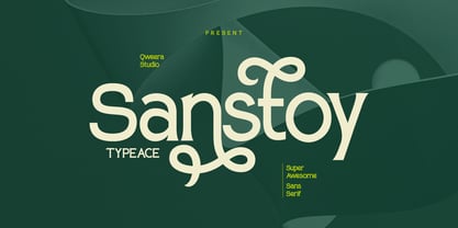 Sanstoy Font Poster 1