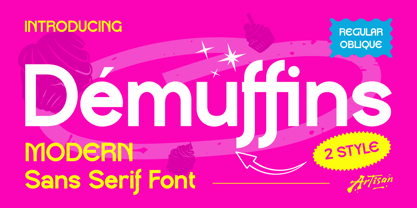 Demuffins Font Poster 1