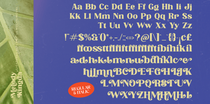 Melody Kingda Font Poster 14