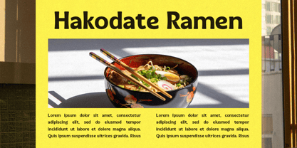 Agesia Display Font Poster 11