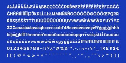 Agesia Display Font Poster 12