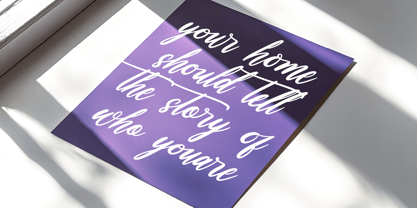 Shinerak Mottage Font Poster 12