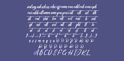 Shinerak Mottage Font Poster 10