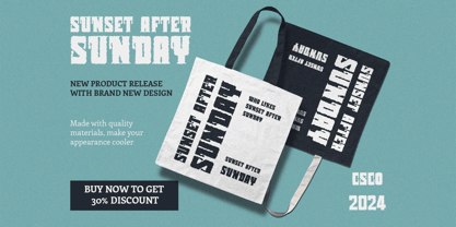 Celan Rough Font Poster 5