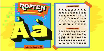 Roften Font Poster 10