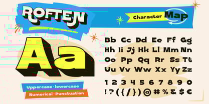 Roften Font Poster 2