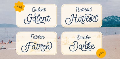 Oskadhon Font Poster 8