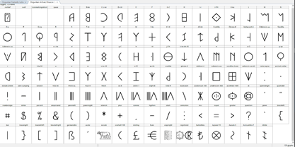 Ongunkan Archaic Etruscan Scrip Font Poster 4