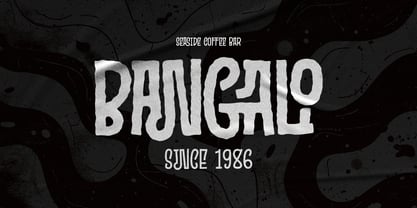 Zugesh Font Poster 8