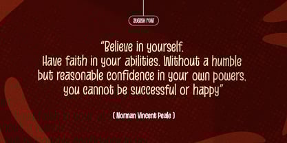 Zugesh Font Poster 4