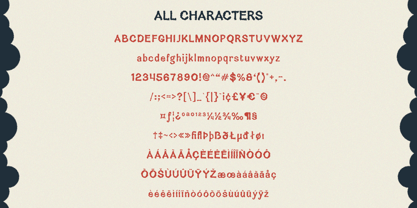 Cavella Rough Font Poster 6