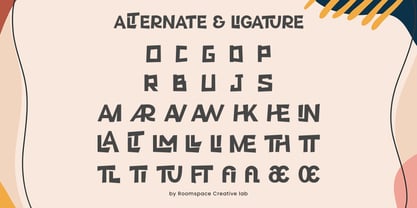 Yellow Ramen Font Poster 10