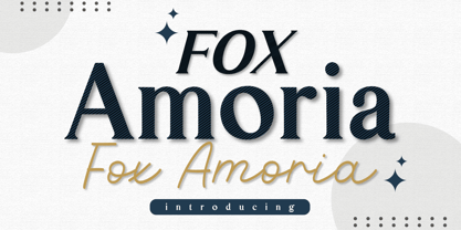Fox Amoria Font Poster 1