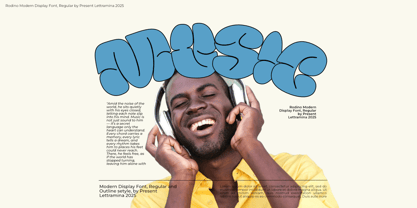 Rodino Font Poster 7