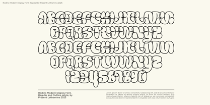 Rodino Font Poster 11
