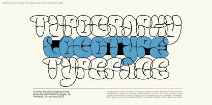 Rodino Font Poster 4