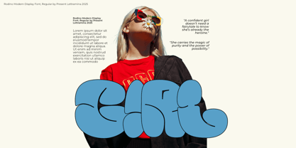 Rodino Font Poster 5