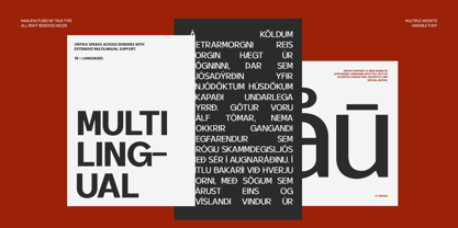 TRT Ontika Font Poster 15