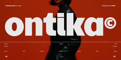 TRT Ontika Font Poster 1