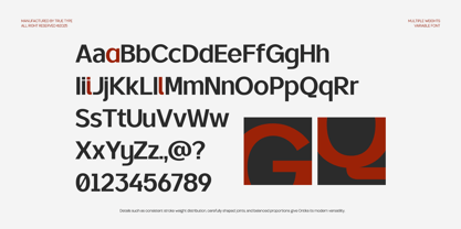 TRT Ontika Font Poster 10