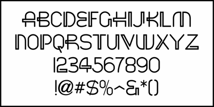 Eclectic Sans JNL Font Poster 3