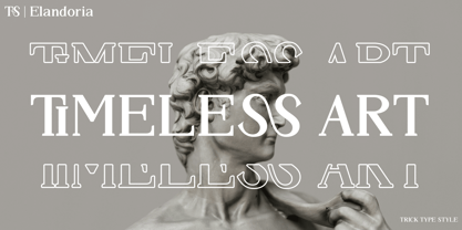 Elandoria Font Poster 10