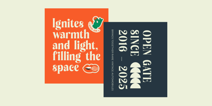 Royalti Cindles Font Poster 5