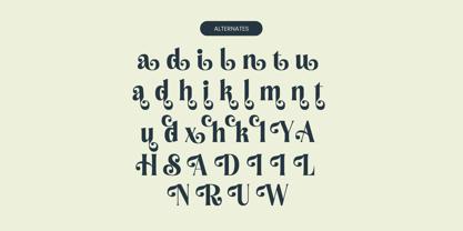 Royalti Cindles Font Poster 13