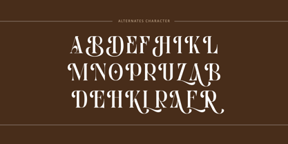 Bitho Luxury Font Poster 11