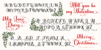 Moranbillye Font Poster 7