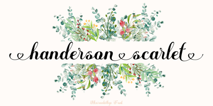 Moranbillye Font Poster 4