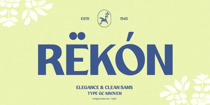 GC Kroven Font Poster 11