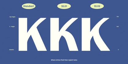 GC Kroven Font Poster 6