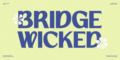 GC Kroven Font Poster 4