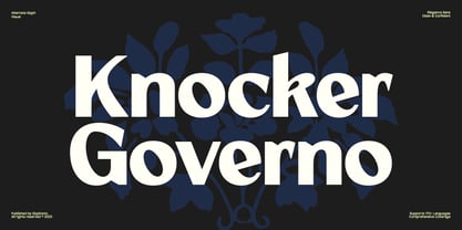 GC Kroven Font Poster 5