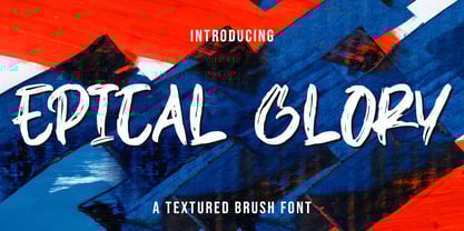 Epical Glory Font Poster 1