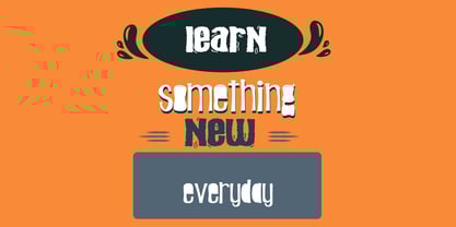 ZP Nincaberry Scary Font Poster 7