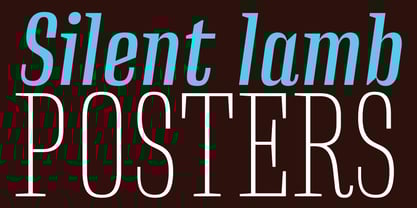 Instrumental Font Poster 3