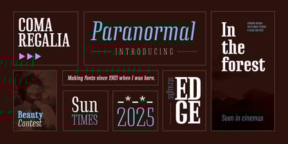 Instrumental Font Poster 8