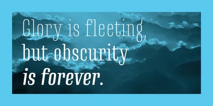 Instrumental Font Poster 2