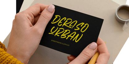 Flackin Bruska Font Poster 7