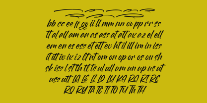 Flackin Bruska Font Poster 14