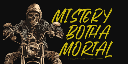 Flackin Bruska Font Poster 3