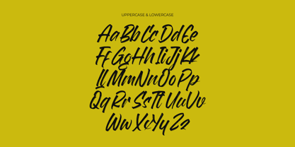 Flackin Bruska Font Poster 10