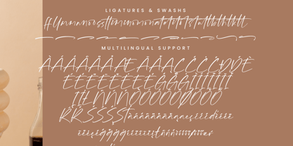 Prastige Font Poster 14