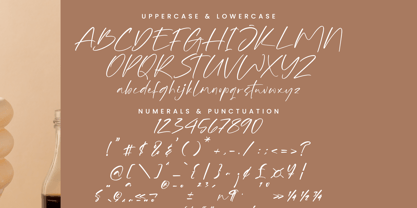 Prastige Font Poster 13