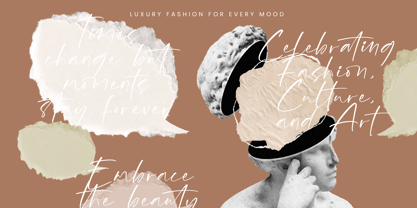 Prastige Font Poster 7