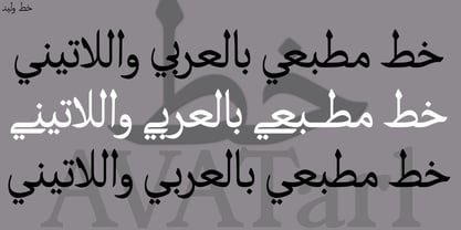 Waleed Font Poster 2